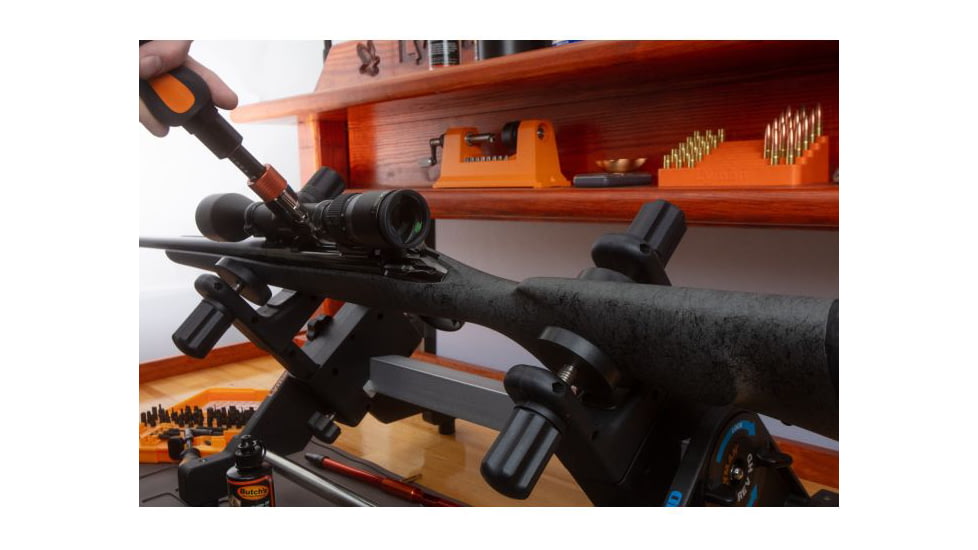 Lyman Revolution HD Heavy Duty Gun Vise, Black/Silver, 7832280