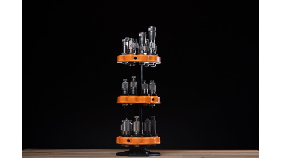 Lyman Turret Stand - All American 8, T-Mag, Redding T-7, Black, 7726780