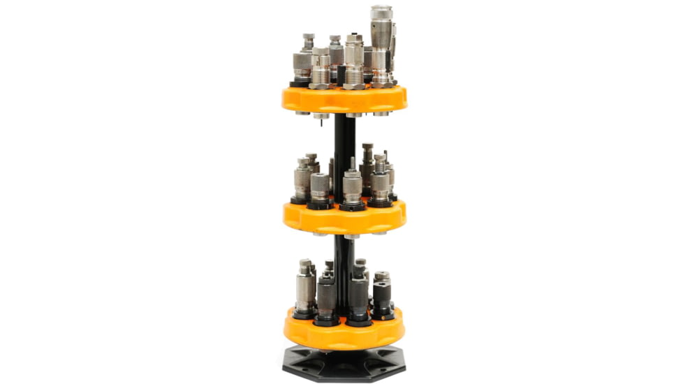 Lyman Turret Stand - All American 8, T-Mag, Redding T-7, Black, 7726780