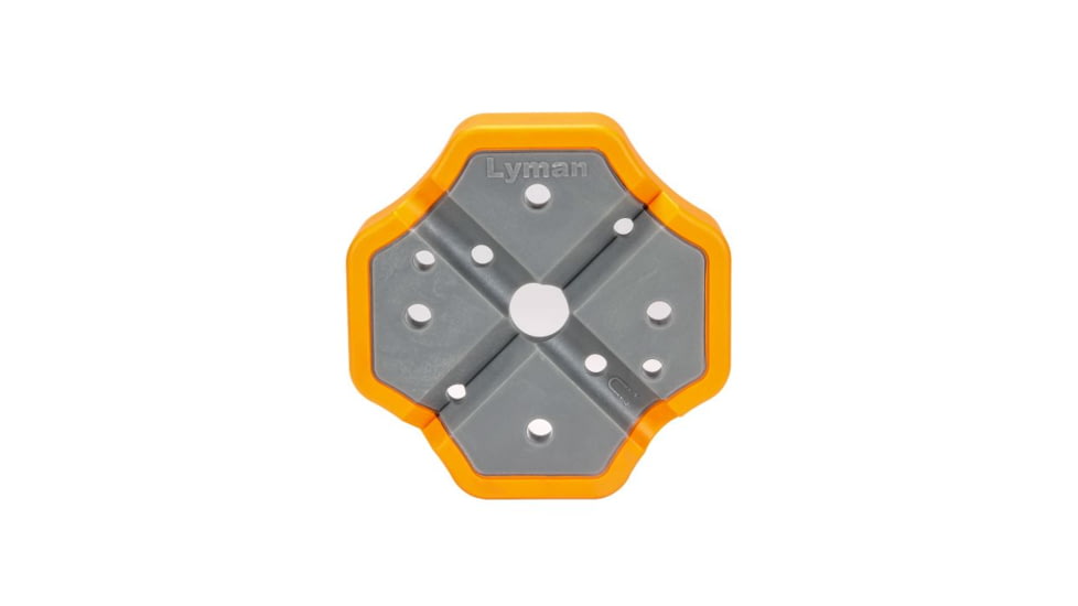 Lyman X-Block Gunsmith Bench Block, Grey/Orange, 04079