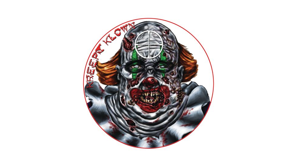 Lyman Zombie Dots Targets Kreepy Klown Eight Inch Diameter 10 Per Pack