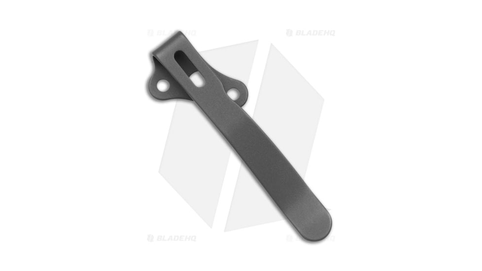 Lynch Northwest Demko Short-Deep Carry Titanium Pocket Clip, Gray Handle, Gray, 2.375 inch, BHQ-173962
