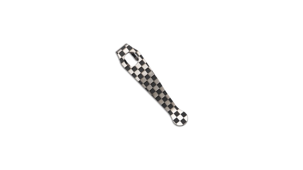 Lynch Northwest Lynch Northwest Spyderco Wire Replacement Pocket Clip - Checkerboard, Gray/Black, adult, BHQ-224288