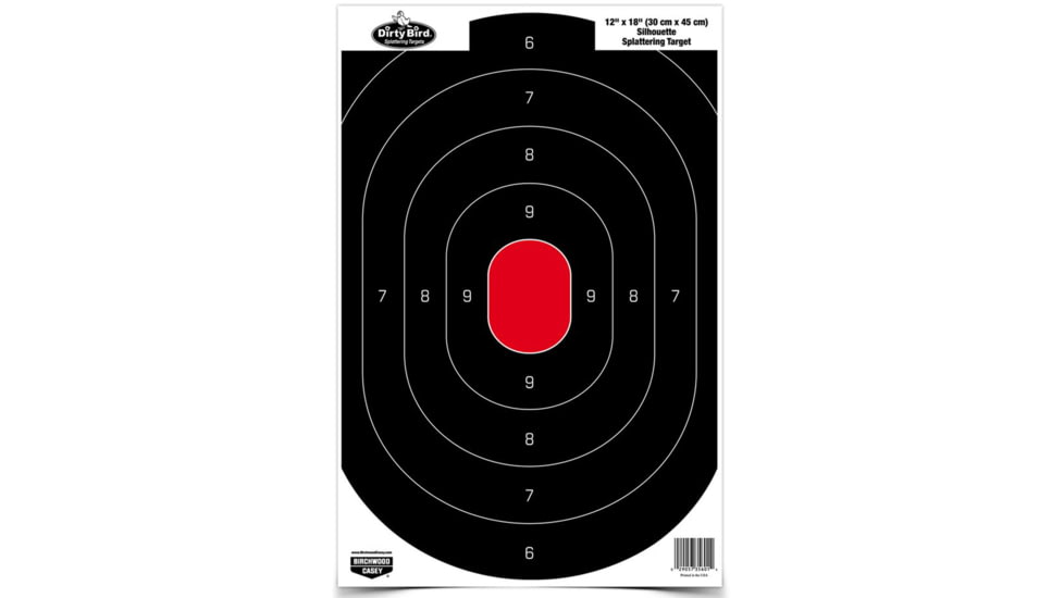 Lynx Defense Dirty Bird Target Silhouette 12x18 8 Pack, FF3F44C2CH