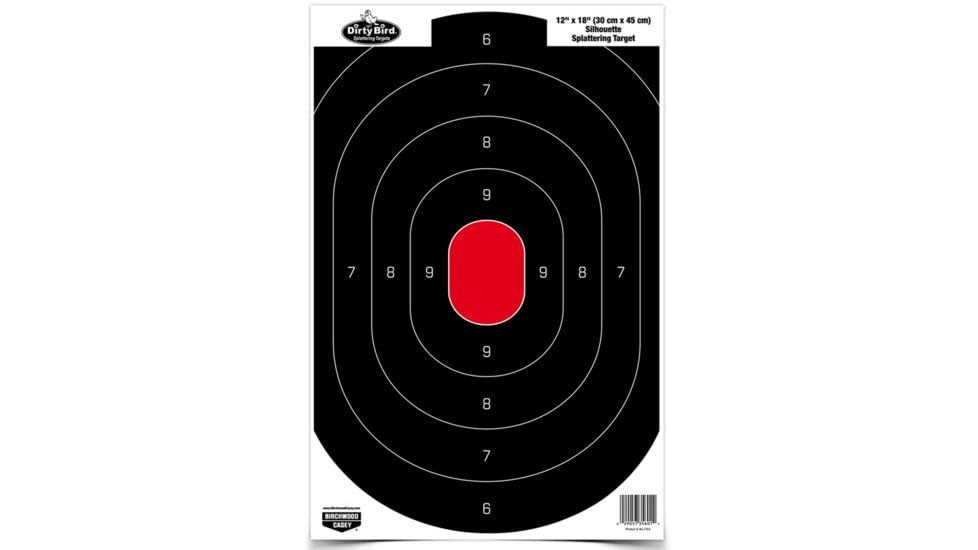 Lynx Defense Dirty Bird Target Silhouette 12x18 8 Pack, f47227