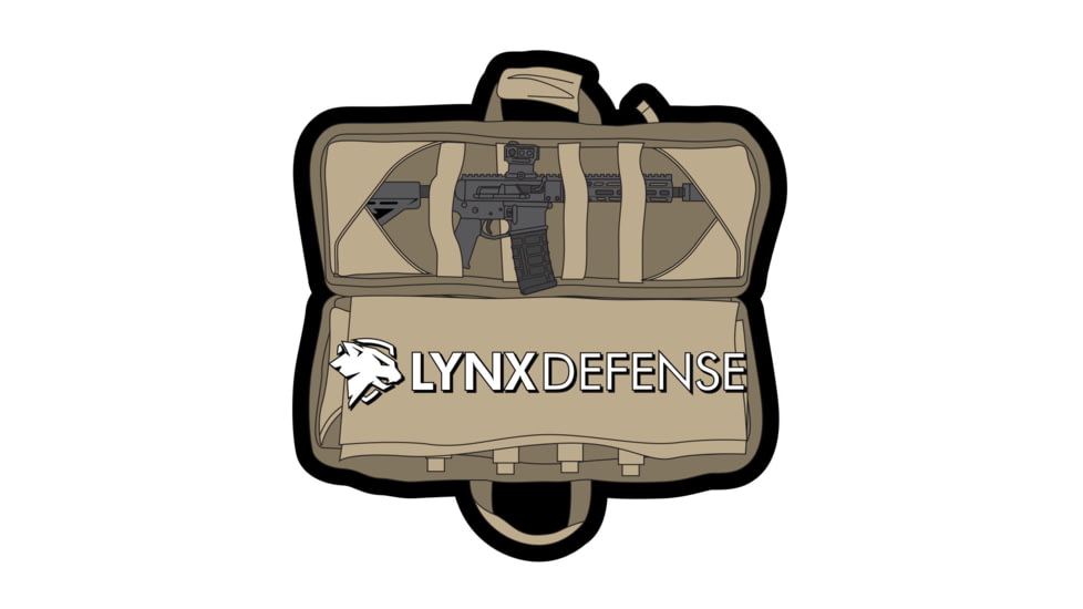 Lynx Defense Rifle Case Patch, B0020398CH