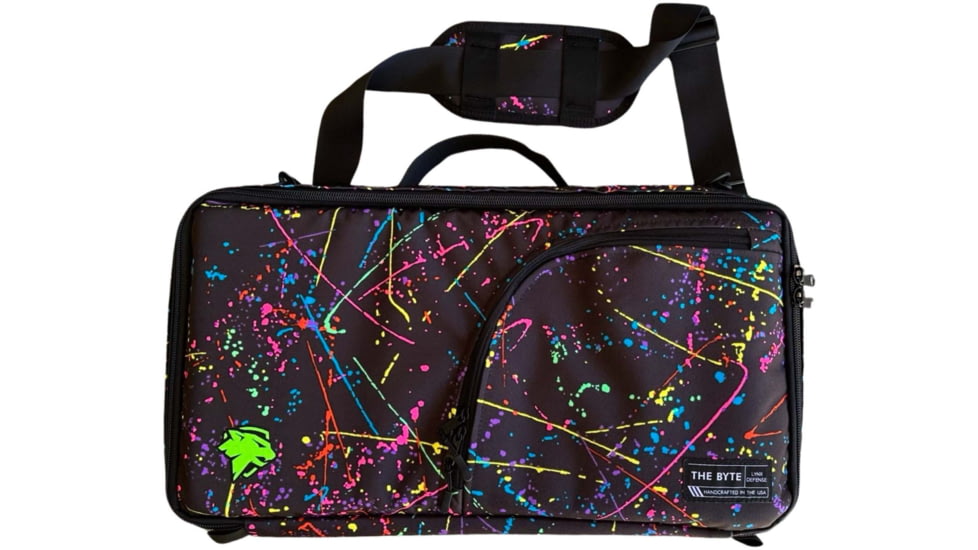 Lynx Defense The Byte Soft Gun Cases, 21 inch Long, Black/Gray, 21x14x4 inch, gpf-38165