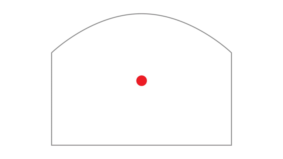 X-Vision Micro HIIT 1x Red Dot Sight, 3 MOA, Picatinny, Black, Small, MHRD1