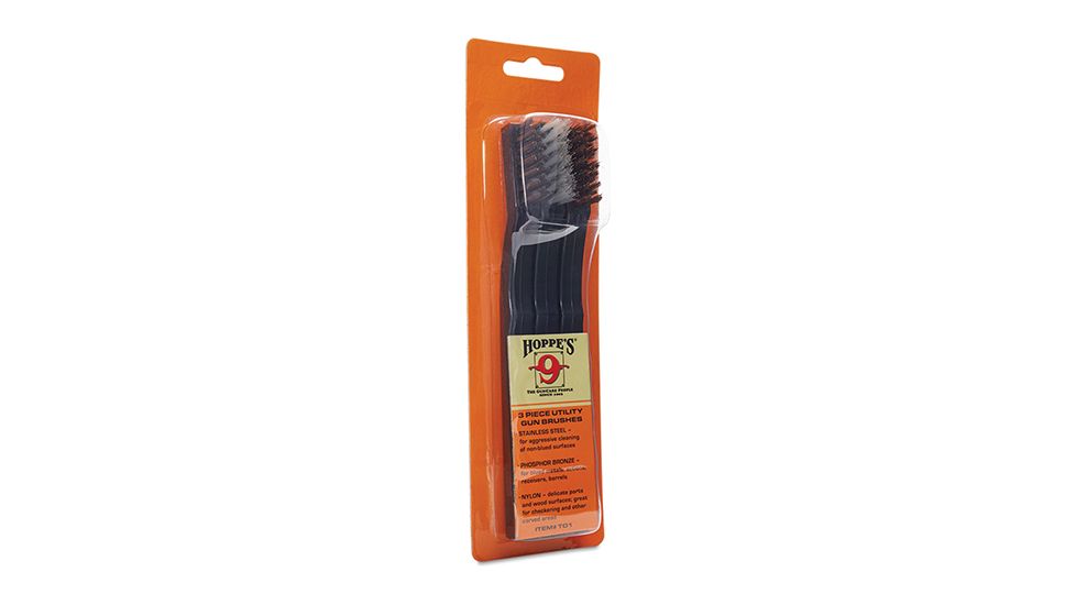 M-Pro 7 HOP Hoppe's Utility Gun Cleaning Brushes, 3 Pack, T01