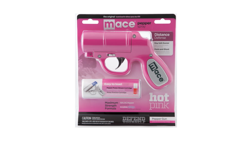 Mace 28gm Pepper Spray Gun, Pink, 28gm, MSI80404