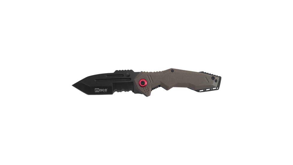 Mace Knife Tactical Folding 4'' W/spring Assist Fde
