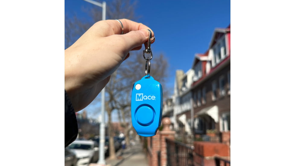 Mace Personal Alarm Keychain, Blue, 80733