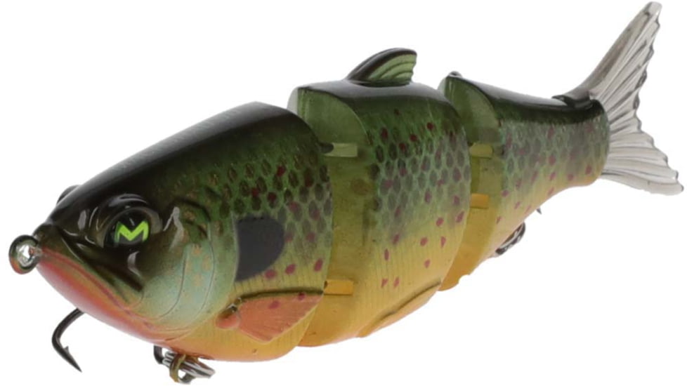 MACH Baits MachShad 90 Swimbait, Slow Sinking Jointed Swimbait, Killer Gill, 7/16oz, HCMBMS-700, HCMBMS-700
