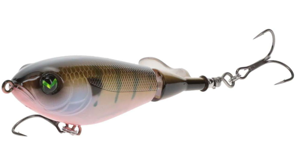 MACH Baits Patroller 90 Fishing Lure, Topwater Propeller Bait, Ghost Gill, 1/2oz, HCMBPT90-922, HCMBPT90-922