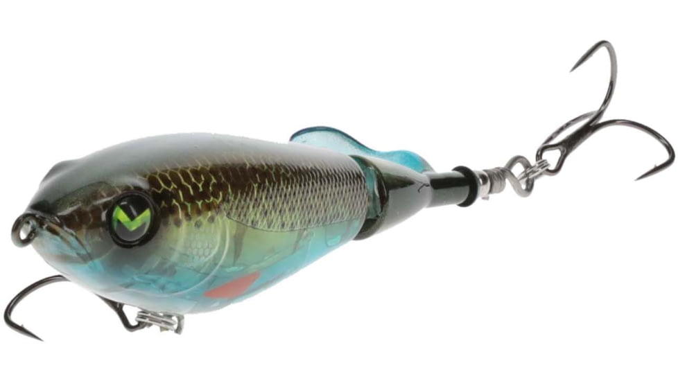 MACH Baits Patroller 90 Fishing Lure, Topwater Propeller Bait, Ghost Perch, 1/2oz, HCMBPT90-920, HCMBPT90-920