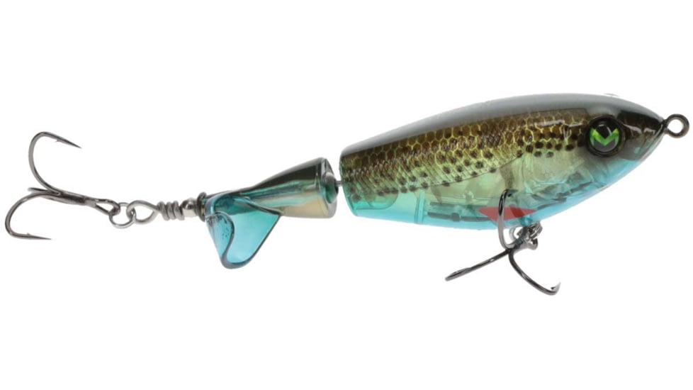 MACH Baits Patroller 90 Fishing Lure, Topwater Propeller Bait, Ghost Perch, 1/2oz, HCMBPT90-920, HCMBPT90-920