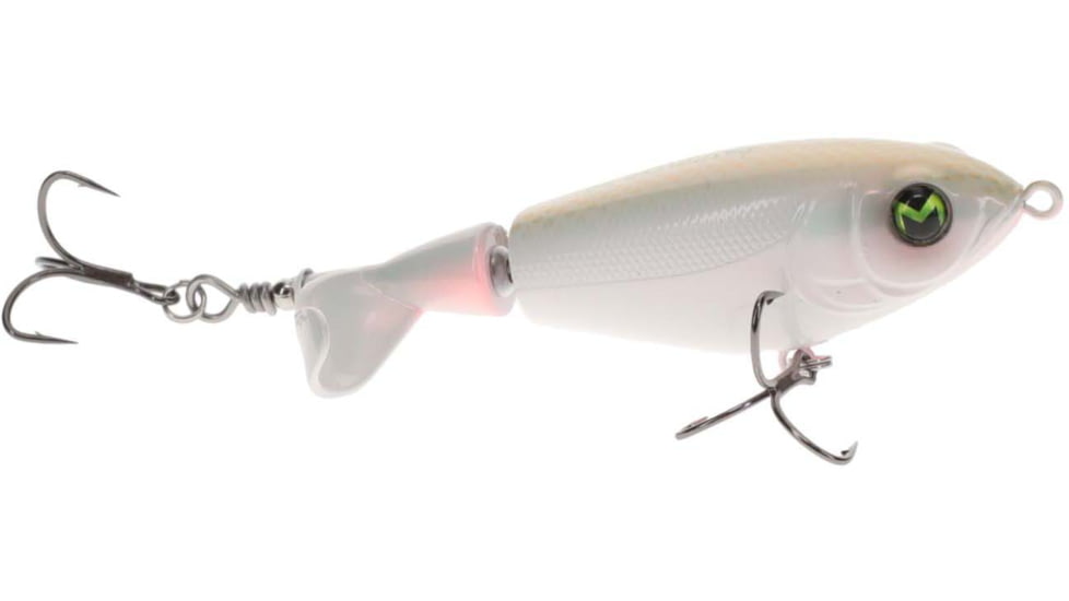 MACH Baits Patroller 90 Fishing Lure, Topwater Propeller Bait, Mach Bone, 1/2oz, HCMBPT90-929, HCMBPT90-929