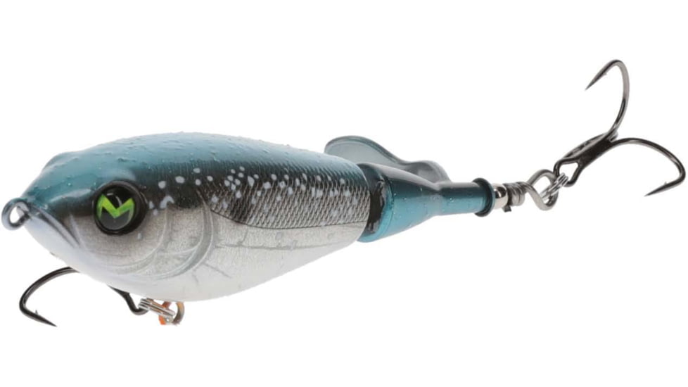 MACH Baits Patroller 90 Fishing Lure, Topwater Propeller Bait, Sexy Shad 2.0, 1/2oz, HCMBPT90-591, HCMBPT90-591