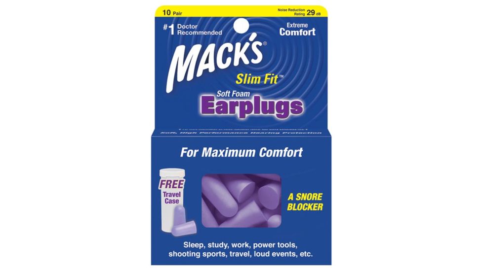 Mack's Foam &amp; Slim Fit Earplugs