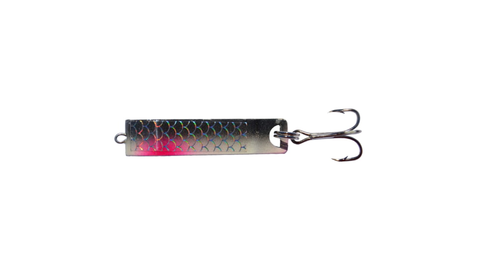 Mack's Lure Cripplure Freshwater Spoon, 1/4oz, Glow Shad, 40222