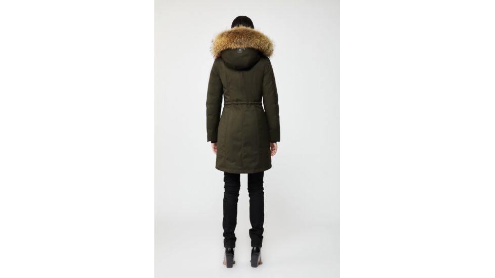 Mackage Anabel Jacket - Womens, Army / Natural Fur, Extra Large, Anabel-Army-XL