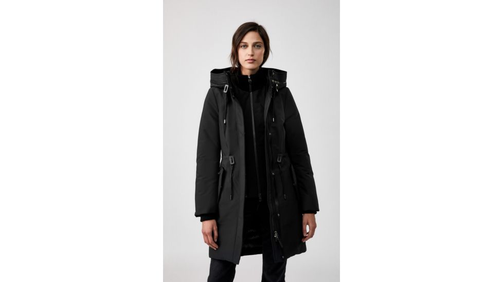Mackage Beckah Down Parka - Womens, Black, Small, Beckah-R-Black-S