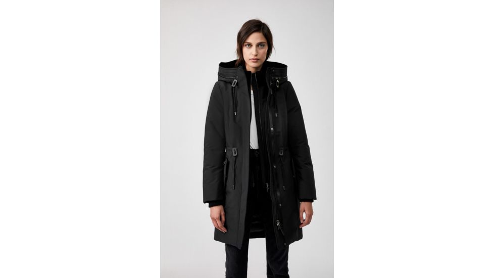 Mackage Beckah Down Parka - Womens, Black, Small, Beckah-R-Black-S