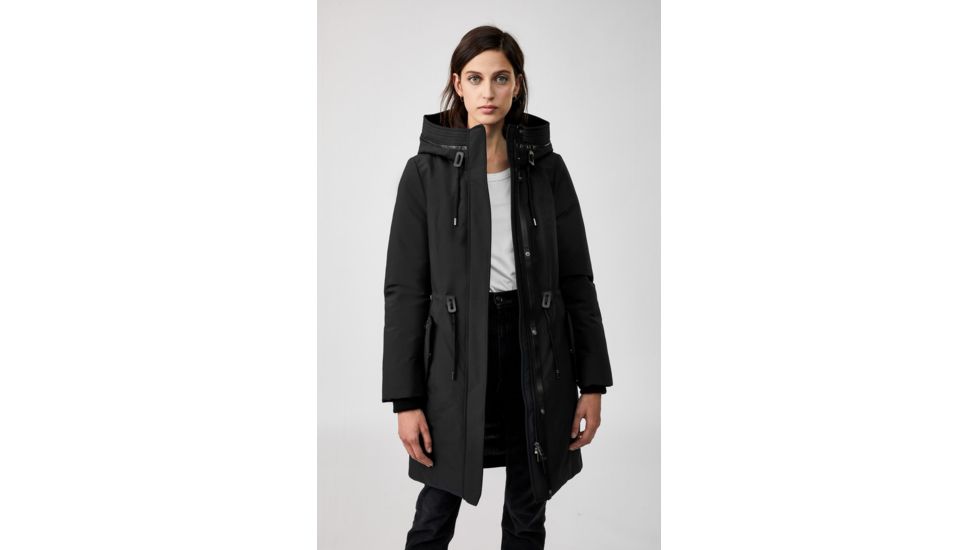 Mackage Beckah Down Parka - Womens, Black, Small, Beckah-R-Black-S