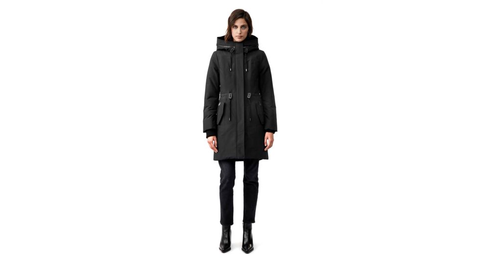 Mackage Beckah Down Parka - Womens, Black, Small, Beckah-R-Black-S