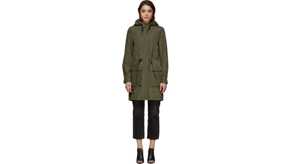 Mackage Hara Urban Rain Jacket - Women's, Army, Medium, Hara-Army-Medium