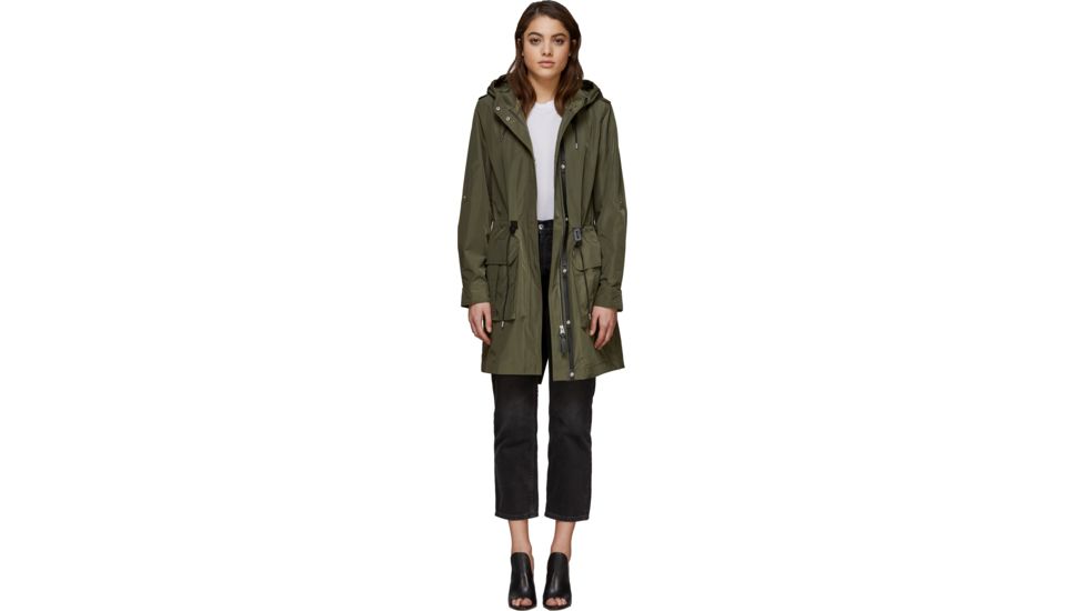 Mackage Hara Urban Rain Jacket - Women's, Army, Medium, Hara-Army-Medium