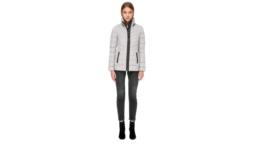 Mackage Patti-X Lightweight Down Jacket with a Removable Hood - Womens, Mineral, Small, PATTI-X-MINERAL-S