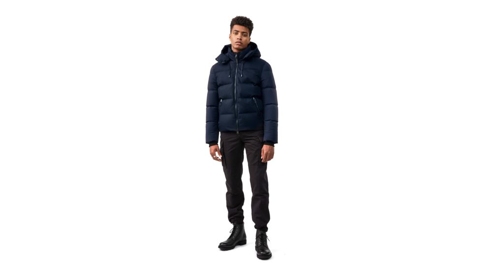 Mackage Randi Lightweight Down Jacket - Mens, Navy, 42, Randi-NF-Navy-42