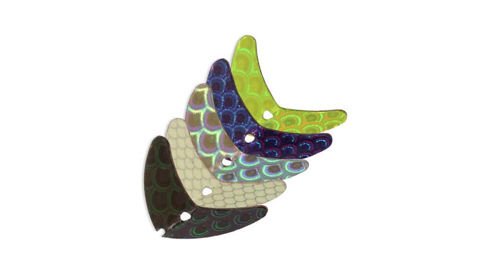 Macks Lure Smile Blade, Assorted Scale, 1.1in, 5 Pack, 65200