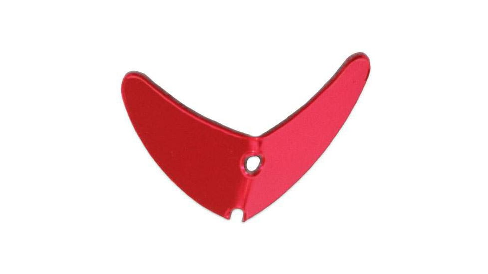 Macks Lure Smile Blade, Hot Pink Mirror, 1.1in, 5 Pack, 65267