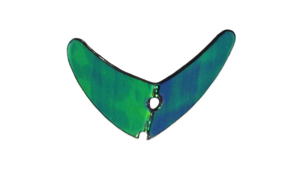 Macks Lure Smile Blade, Motor Oil Mirror, 1 1/2in, 65368