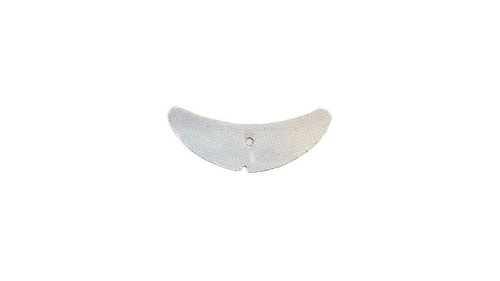Macks Lure Smile Blade, Silver Mirror, 0.8in, 5 Pack, 65161