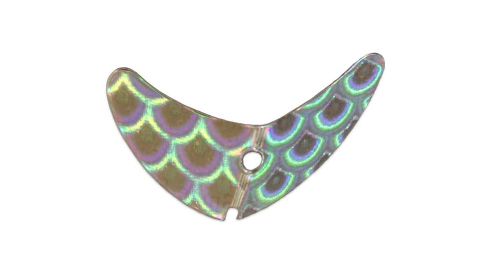 Macks Lure Smile Blade, Silver Scale, 2.8in, 3 Pack, 65501