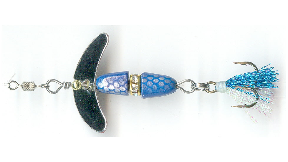 Macks Lure Wedding Ring Promise Keeper Spinner, 1/8 oz, Number 8 Treble Hk, Pink Sparkle Smile Blade/Pink Sil Scale Body/Pink/Sil Tail, 10200