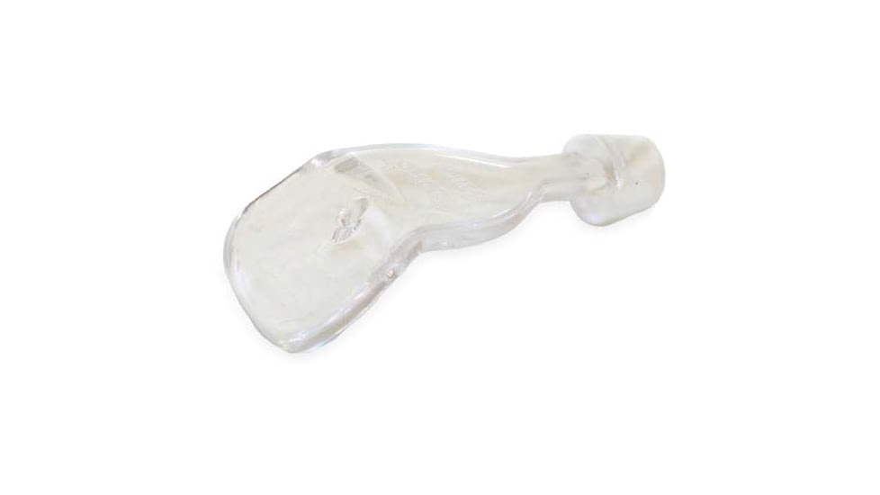 Macks Lure Wiggle Hoochie Bill, Clear, 2.5in, 92200