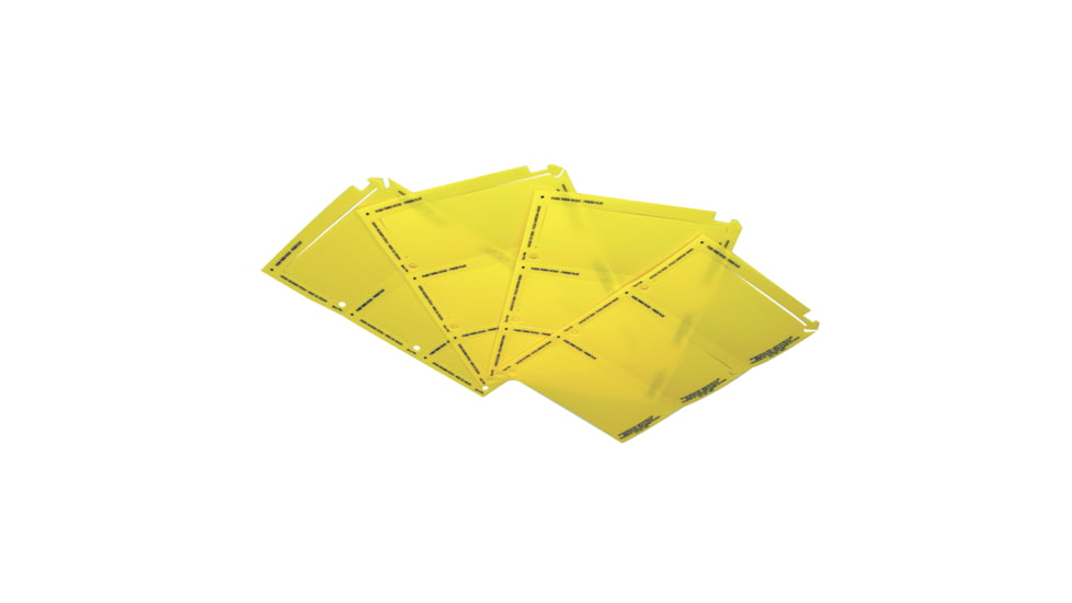 MacRay 188 Arrow Lock Identification Tags, YELLOW, Pack of 150, 188 YELLOW
