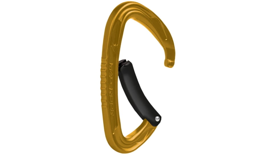 Mad Rock Bottle Nose - Straight, Black/Gold, 697480