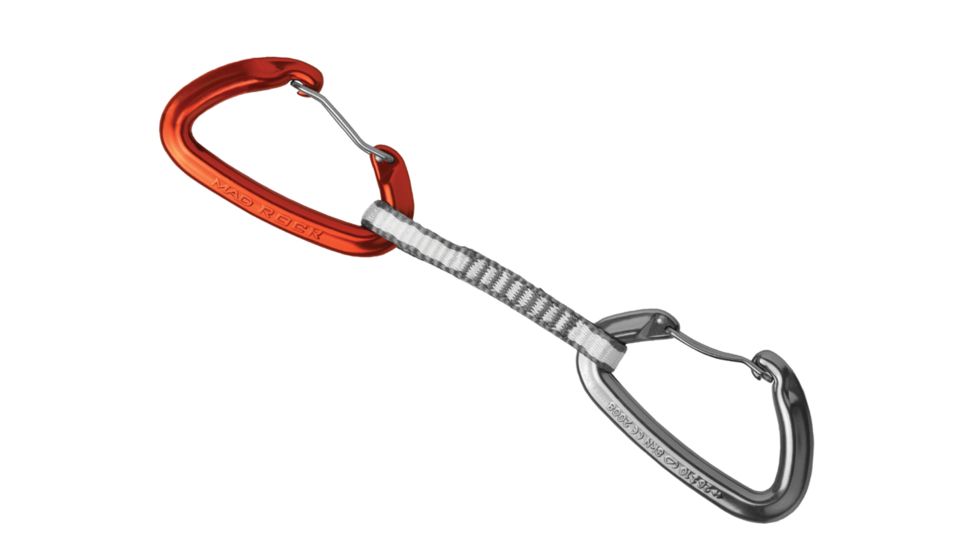 Mad Rock Concorde Quickdraw-Silver/Orange-10 cm