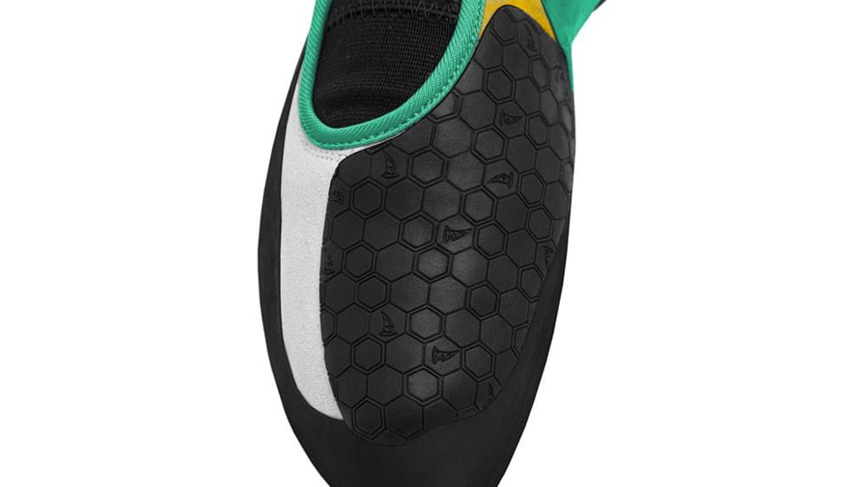Mad Rock Drone LV Climbing Shoes - Mens, Black/Green, 3.5, 450-3.5