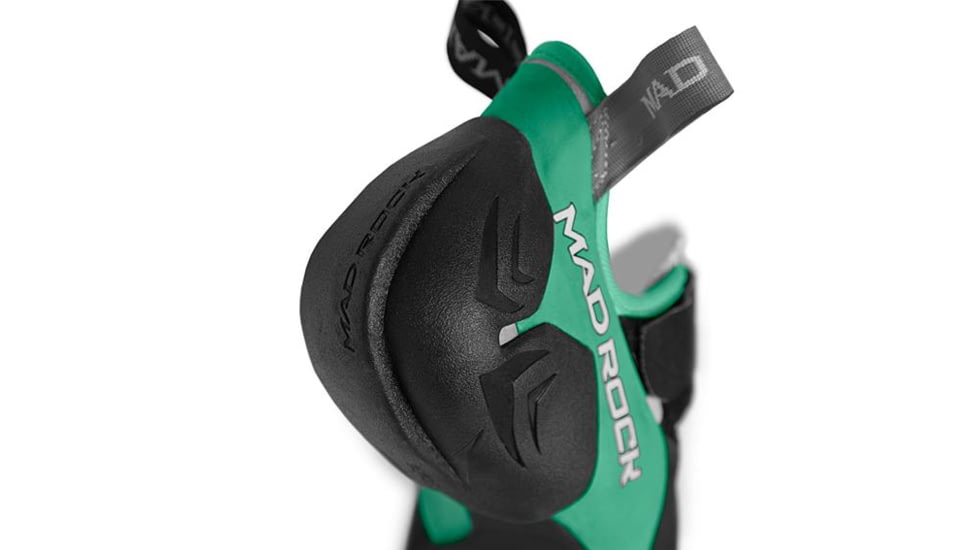 Mad Rock Drone LV Climbing Shoes - Mens, Black/Green, 3.5, 450-3.5