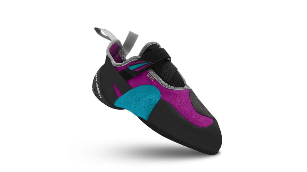 Mad Rock Lotus Climbing Shoes - Womens, Black/Blue/Purple, 6.5, 434-6.5