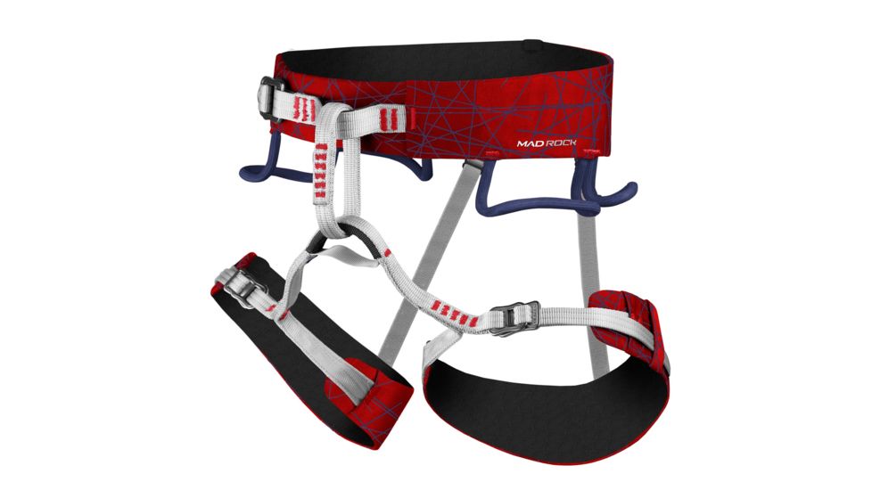 Mad Rock Mars Harness 4.0 - Men's, Red, Small, 700441