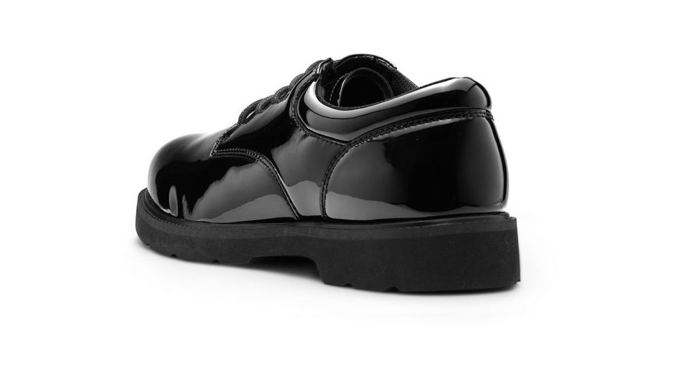 Maelstrom Gloss Duty Oxford Mens Shoe, Extra Wide, 15, Black, 220-15EW