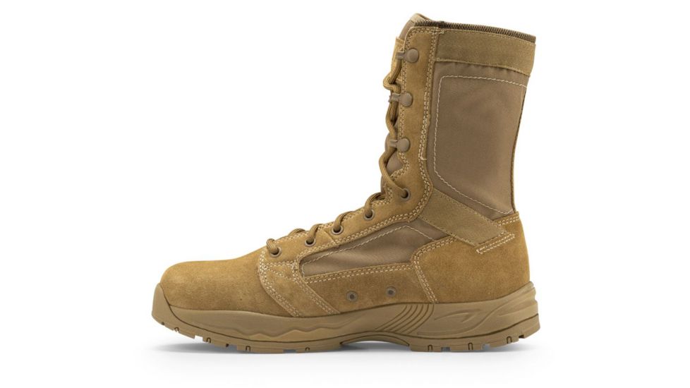 Maelstrom Mil Lite Mens 8in Military Boot, Non-Insulated, Medium, 10.5, Coyote Brown, M3093-10.5M