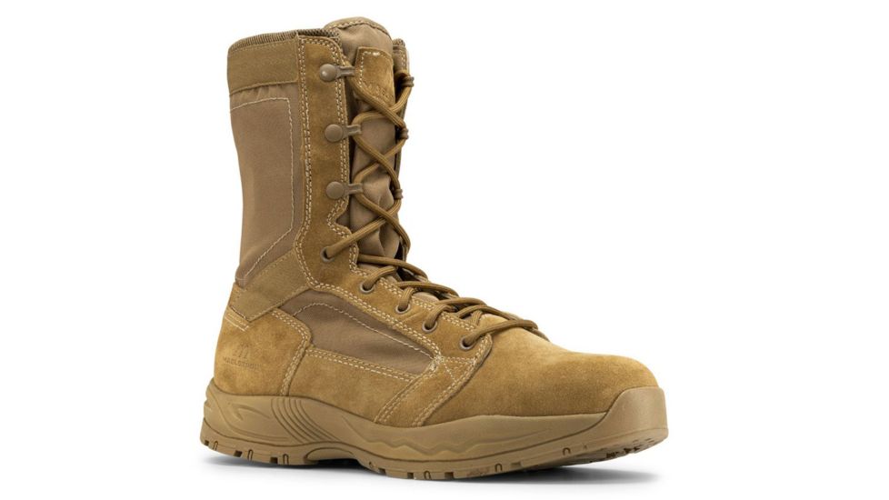 Maelstrom Mil Lite Mens 8in Military Boot, Non-Insulated, Medium, 10.5, Coyote Brown, M3093-10.5M
